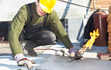 Aston Tirrold flat roof construction